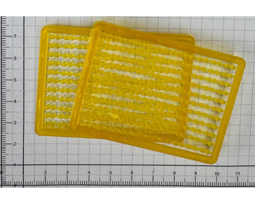 Стопор для Бойлових насадок Reflex 2шт. Бусинка 5мм Жовтий