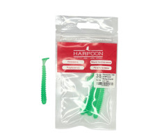 Приманка плаваюча ТЕП HARPOON Swing Impakt 2,5" 4шт 038 Смарагдовий Люмінісцентний