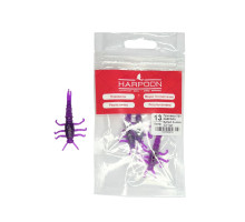 Приманка плаваюча ТЕП HARPOON Nymph Custom 2,2" 4шт колір 013 Фіолет