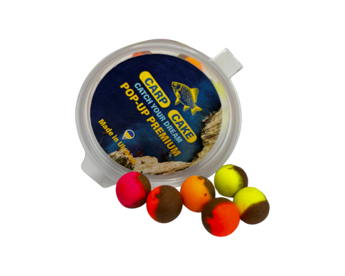 BALANS CARP CAKE 10мм COLOR MIX  KRILL-SQUID