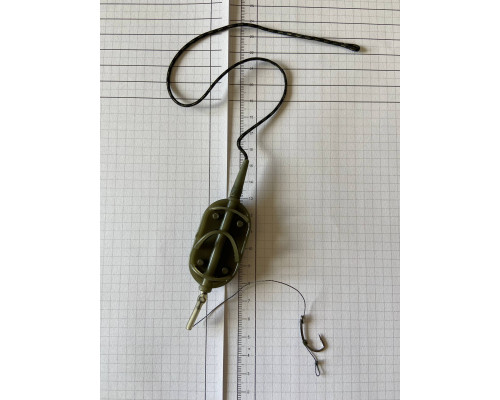 Монтаж BRIZ  1гачок #8 під бойл 50г      (5шт в уп)