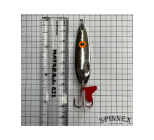 Коливалка SPINNEX KROKODILE 10г Срібло       (5шт в уп)