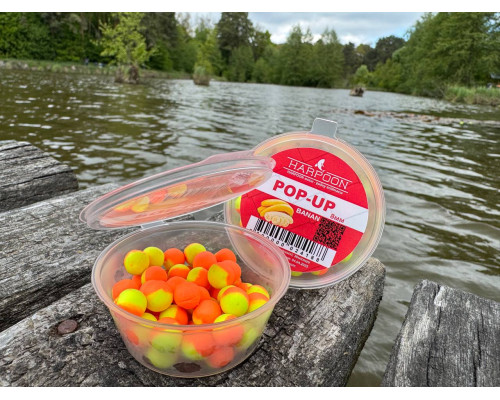 Бойл HARPOON Pop UP 8мм Помаранчево-Жовтий BANAN