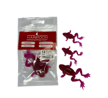 Приманка плаваюча ТЕП HARPOON Crazy Frog 2"-2шт,3"-1шт  колір 012 УльтраФіолет