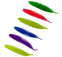 Силіконова приманка TANTA 1.6" Color mix 18шт в упаковці