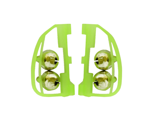 Бубонець  Зелений Сигналізатор ФІДЕРНИЙ 2 бубенчика     (100шт в уп)