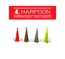 Набір Зимових блешень HARPOON Піраміда 15г 8шт
