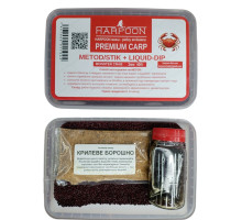 Пелетс HARPOON premium carp metod stik 2мм 400г+liquid monster crab