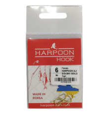 Гачки HARPOON AJI DOUSKI GOLD №6 7шт