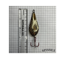 Коливалка SPINNEX ATOM 20г Золото       (5шт в уп)