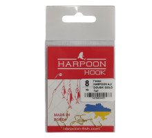 Гачки HARPOON AJI DOUSKI GOLD №8 7шт