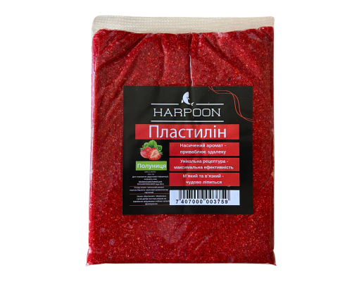 Пластилін HARPOON 350г Полуниця