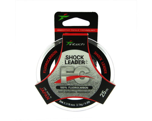 Волосінь флюрокарбонова Intech FC Shock Leader 25m (13.2kg/29lb)  0.505mm