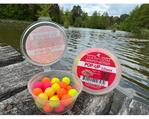 Бойл HARPOON Pop UP 10мм COLOR MIX  Tiger nut