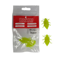 Приманка плаваюча ТЕП HARPOON HRUSHCH 1,6" 2шт колір 008 Лимон (відбиває ультрафіолет)