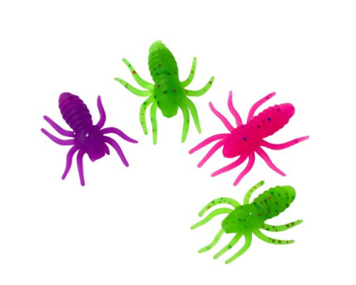 Силіконовий ПАВУК REFLEX  Color mix 5шт РАНДОМНИЙ