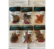 Силіконові приманки Reflex ТЕП асортимент     (30шт в упаковці)