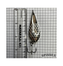Коливалка SPINNEX ATOM 14г Срібло      (5шт в уп)
