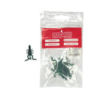 Приманка плаваюча ТЕП HARPOON MOSYA 1,5" 7шт колір 003 Зелене болото