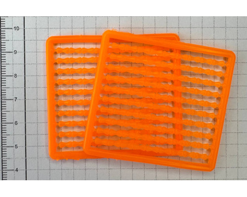 Стопор для Бойлових насадок Reflex 2шт. Бант 5мм Оранжевий