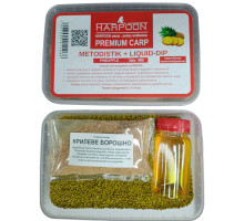 Пелетс HARPOON premium carp metod stik 2мм 400г+liquid pineapple