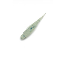 Приманка плаваюча ТЕП HARPOON YotoWorm 1.5" 13шт  колір 022 ЛЮМІНІСЦЕНТНИЙ (світить синім)