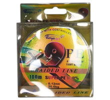 Шнур BoyaBy braided line X9 100м 0.12мм