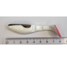 Силікон HAND MADE віброхвіст 3" 10шт  колір 001