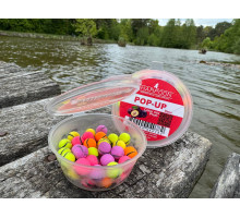 Бойл HARPOON Pop UP 8мм COLOR MIX Pokemon чорна полосочка Plum