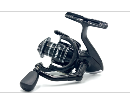 Котушка YUMOSHI DS2000 9+1 BLACK 5:1 Металева шпуля / Моментальний стоп