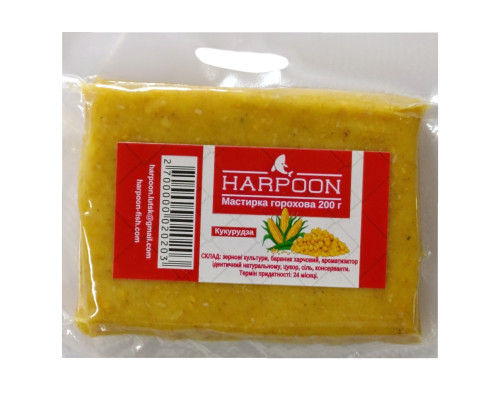 Мастирка горохова HARPOON 200г Кукурудза