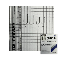 Гачки OWNER PENNY HOOK  50921  10шт  № 8  (5шт в упаковці)
