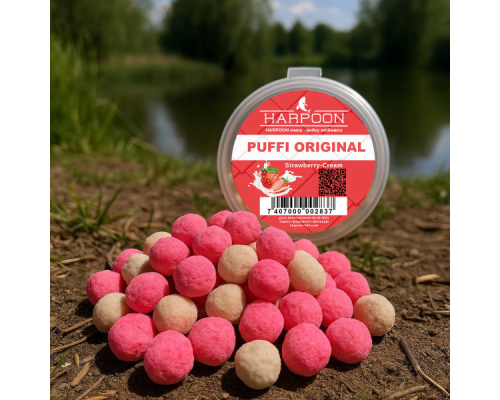 Повітряне ПіноТісто HARPOON PUFFI ORIGINAL  Strawberry - Cream