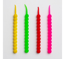 Силіконовий Bubble Worm  REFLEX  Color mix