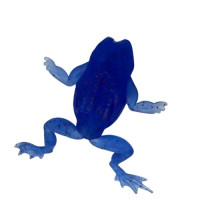 Силіконова приманка ЖАБА 3" Синя 2шт