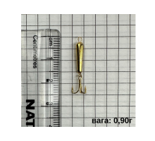 Мормишка вольфрам STREAM T5430 GO Чортик  0,90г L-1,3см трійник  золото  (ціна за 1 шт)