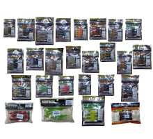 Силіконові приманки Асортимент PONTON-21,KETECH,AKARA      (30шт в упаковці)