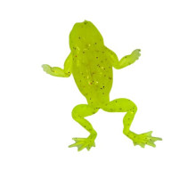 Силіконова приманка ЖАБА 3" Жовта 2шт