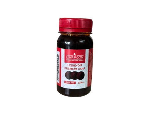 LIQUID-DIP HARPOON PREMIUM CARP 100мл ROBIN-RED