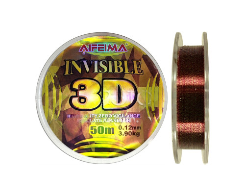 Волосінь 3D INVISIBLE 50м  0,25мм