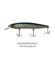 Воблер GLADIATOR "BATIATA" 1-2м 25г 13см Колір 03