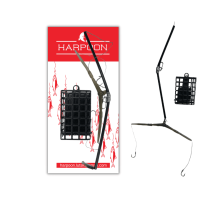 Монтаж HARPOON "ФІДЕР" Кормушка МЕТАЛ 2 гачки  40г
