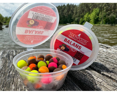 Бойл HARPOON BALANS 10мм PLUM  COLOR MIX