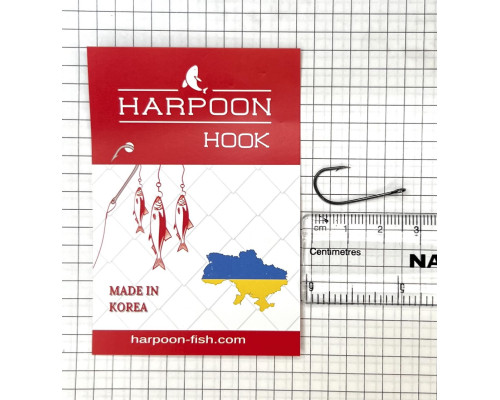 Гачки HARPOON BIG EAR KOREA 5шт   №2