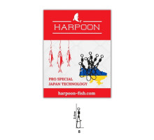 Вертлюг з Карабіном HARPOON №8 7шт