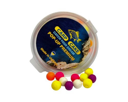 Pop UP CARP CAKE 6мм COLOR MIX  KRILL-SQUID
