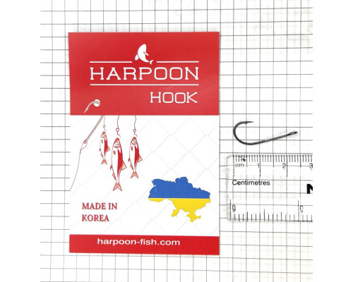 Гачки HARPOON BIG EAR KOREA 5шт   №4