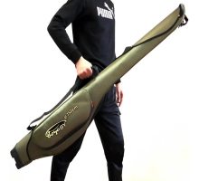 Чохол для спінінгів 1.35м BoyaBY 2відділення НАПІВЖОРСТКИЙ Пластик Вставка