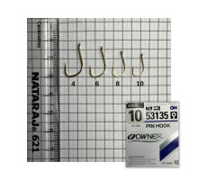 Гачки OWNER  PIN HOOK GOLD 53135  9шт  № 8  (5 шт в упаковці)