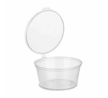 Форма пластикова для наживок 80мл з кришкою (50шт в уп)